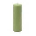 Zest Candle Zest Candle CPZ-118-24 2 x 6 in. Sage Green Pillar Candle -24pcs-Case - Bulk CPZ-118_24